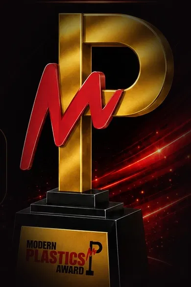 Modern Plastics Award trophy